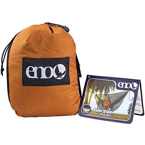 ENO Guardian Bug Net 70 Denier Rip Stop Nylon Sky Weave Mesh Free Bite Peace of Mind Compatible con Todas Las hamacas ENO Longitud Completa Cremallera Entrada Espacioso Interior Amplio Peso 454 g