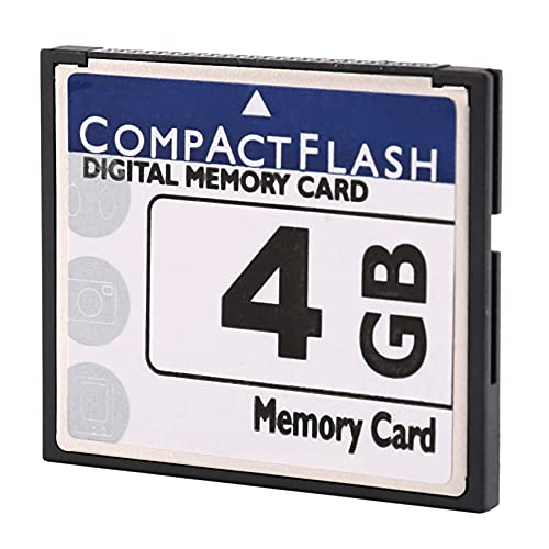 Erpmlyo Professional Tarjeta de memoria Compact Flash de 4 GB (blanco y azul)
