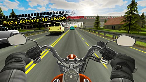 Escape Traffic: Freeway Bike Ride 3D & Free Highway Traffic Game
