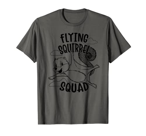 Escuadrón de ardilla voladora, ardillas vintage divertidas y animales Camiseta