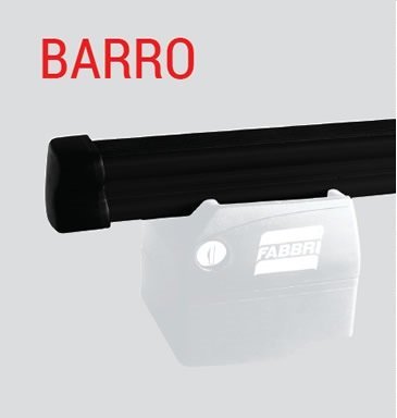 Fabbri Barras portaequipajes Ducato Kit 3 barras con antirrobo Barro System para furgonetas de 1994 a 2006