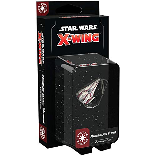 Fantasy Flight Games - Star Wars X-Wing Segunda Edición: Galactic Republic: Nimbus Clase V-Wing Expansion Pack - Juego en Miniatura