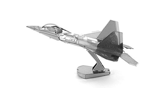 Fascinations F-22 Raptor Modelo a escala de avión - Modelos de juguetes (Modelo a escala de avión, Plata, Metal, 90 mm, 71 mm, 52 mm) , color/modelo surtido