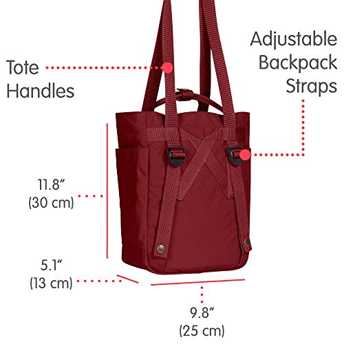 Fjallraven Kånken Totepack Mini Sports Backpack, Unisex-Adult, Ox Red, 8 L