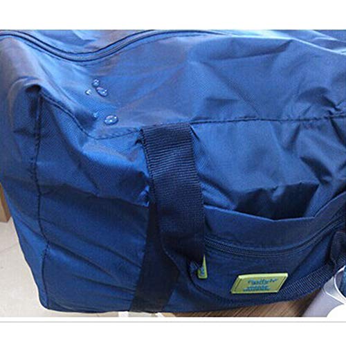 Fliyeong - Bolsa impermeable de nailon impermeable para viajes, bolsa de viaje, impermeable, plegable, color azul creativo y útil