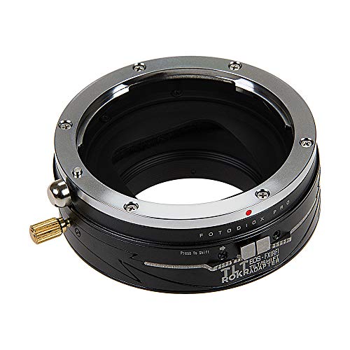 Fotodiox Pro TLT ROKR - Adaptador de Montura de Lente para Canon EOS (EF) D/SLR a cámara Fujifilm Fuji Serie X sin Espejo