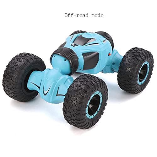 Four-Drive Remote Control Off-Road Vehicle Stunt Drift Torsion Valence Trucks Charging RC Climbing Car Boy Favorite Monster Truck Electric Powered Cars All Terrain Toys Vehicles (Red)