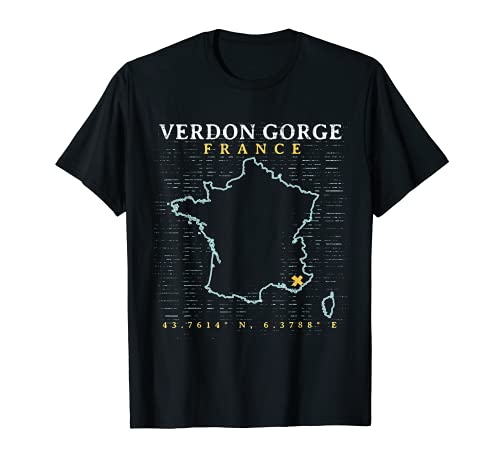 Francia Verdon Gorge Camiseta