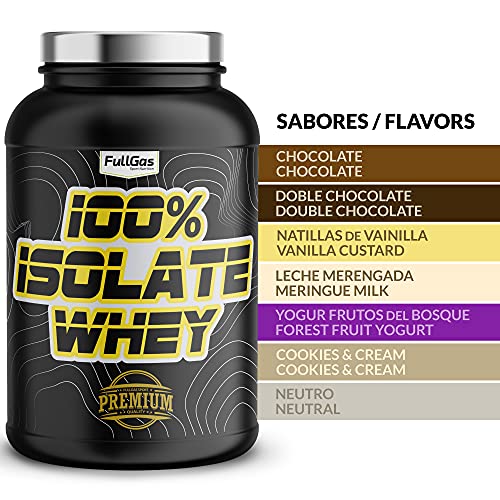 FullGas - 100% ISOLATE WHEY Cookies and Cream 1,8kg