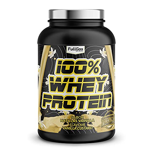 FullGas - 100% WHEY PROTEIN CONCENTRATE Vainilla 1,8kg