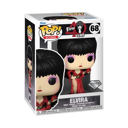Funko 57418 POP Icons: Elvira 40th- Elvira