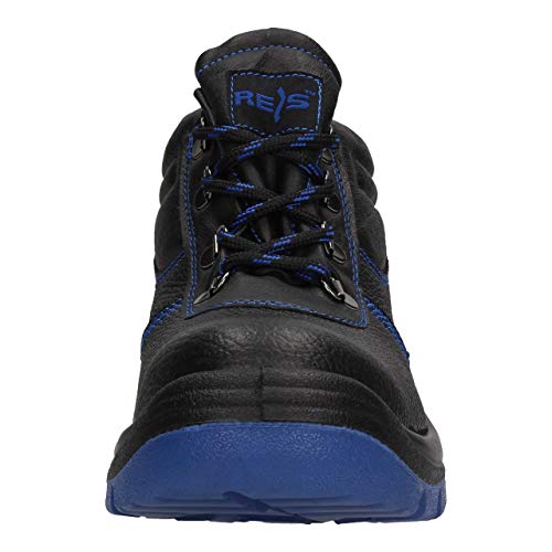 FUZZIO - Zapatos de Seguridad Hombre - Calzado de Trabajo, Color Azul, Talla 43 EU