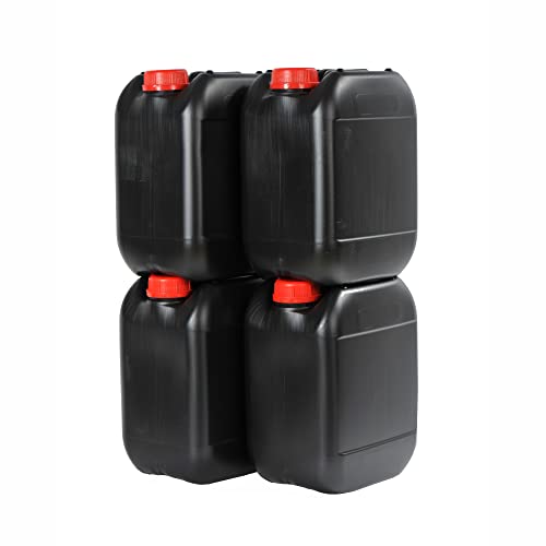 Garrafa bidón plástico 10 litros Negra homologado ADR boca ancha ideal para agua gasolina químicos depósito aire acondicionado camping furgoneta camper (2)