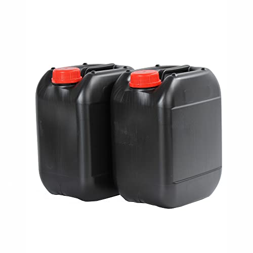 Garrafa bidón plástico 10 litros Negra homologado ADR boca ancha ideal para agua gasolina químicos depósito aire acondicionado camping furgoneta camper (1)