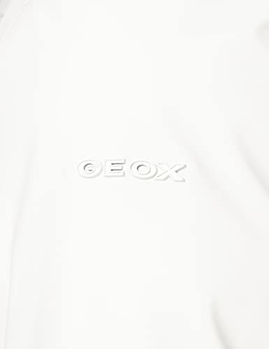 Geox W OPHIRA Parka Mujer, Blanco (Cloud White), 46