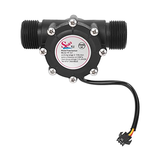 Grevis 1 sensor de flujo de agua DN25 DC3.5 – 24 V, 1 pulgada, 2 – 100 l/min, bomba WWRme, calentador de agua, interruptor ZZHler