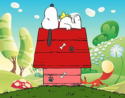 Grupo Moya - Peluche Perro Snoopy de pie 22 centímetros / 8'66'' Calidad Súper Soft