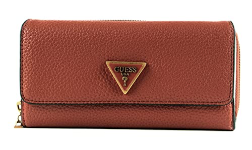 GUESS Downtown Chic SLG Clutch Organizer Whiskey