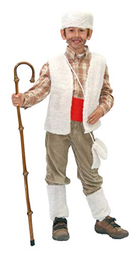 Guirca- Disfraz infantil de pastor, Color beige, 3-4 años (42752.0)