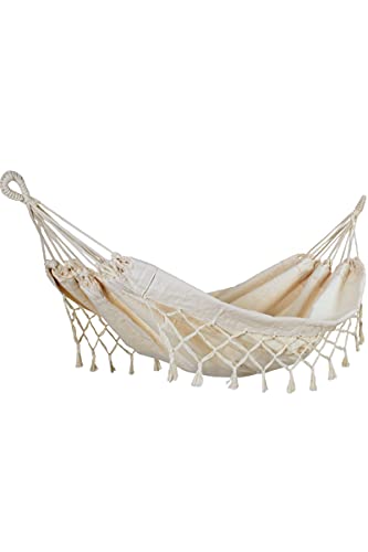 Hamaca Colgante para bebé - Ideal para Camas Casita Montessori o Cuna - elaborada artesanalmente en Brasil con algodón orgánico (Hamaca Bebe)