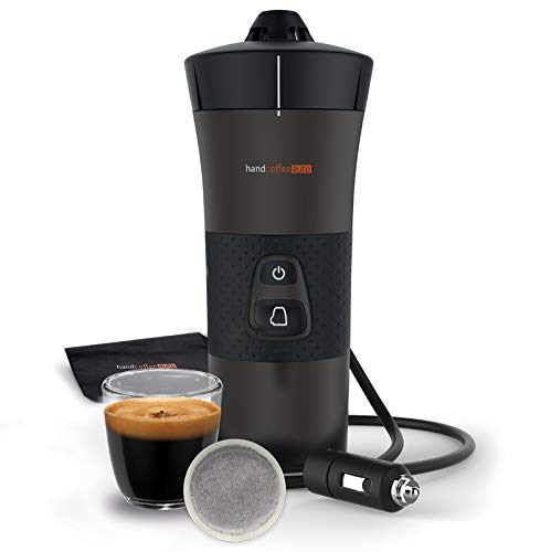 Handpresso – Handcoffee Auto 48264 Cafetera portátil para monodosis blandas para el coche 12V