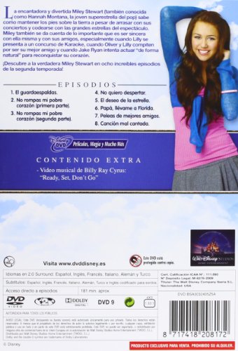 Hannah Montana (2ª temporada) Vol. 2 [DVD]