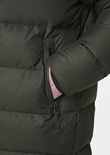 Helly Hansen Active Puffy Long Jacket Abrigo de Vestir, 482 Beluga, XL para Hombre