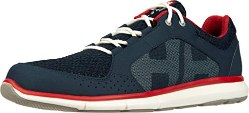 Helly Hansen Sailing and Watersport, Náuticos Hombre, Azul (Navy/Flag Red/Off White), 40 EU