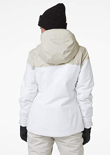 Helly Hansen W MOTIONISTA LIFALOFT Jacket Abrigo, 002 White, L para Mujer
