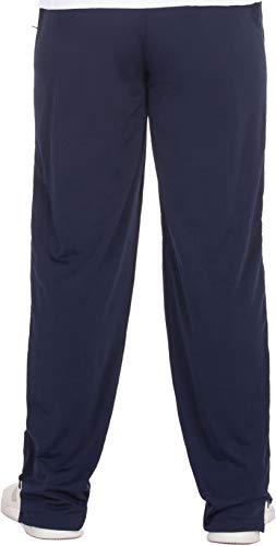 Henry Terre Reha - Pantalones de chándal para hombre con cremallera azul marino XL