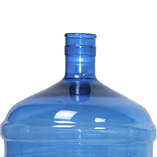 HODS HOME OFFICE DELIVERY SERVICES Garrafa para Agua. Botellón de 20 litros, para Agua. Compatible con Tapones de 5 galones. Apto para dispensadores de Agua. Color Azul. Libre de bisfenol-A