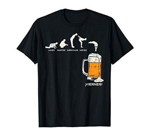 Hombre Los Dias De La Semana Y Cerveza Humor Beer Beverage Regalo Camiseta