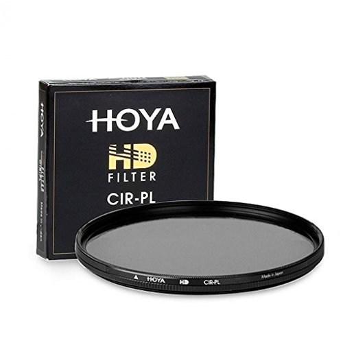 Hoya HD CIR-PL - Filtro polarizador para objetivos de 58 mm, montura negra
