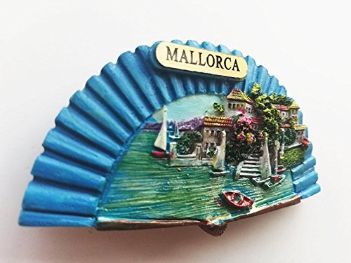 Imán de recuerdo 3D Mallorca España Sector nevera imán souvenir etiqueta magnética decoración hogar & cocina Mallorca España nevera imán adhesivo magnético