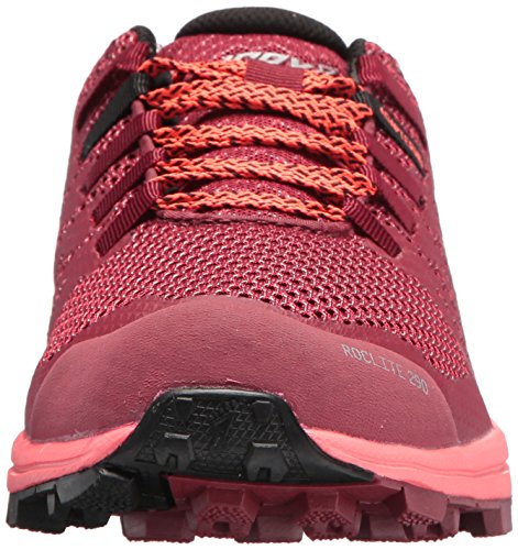 Inov-8 Roclite 290 (W), Zapatillas de Trail Running Mujer, Color Rojo Coral, 36 EU