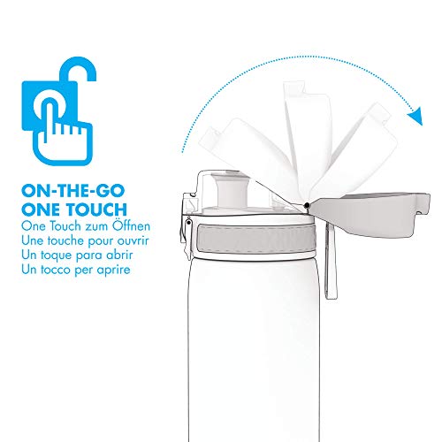 Ion8 Niños Botella Agua, Sin Fugas, Frutas, 350ml