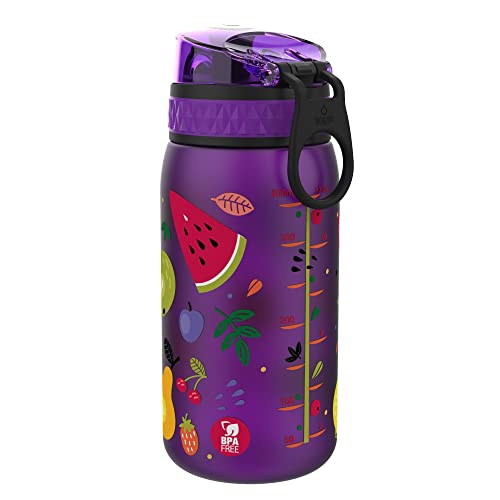 Ion8 Niños Botella Agua, Sin Fugas, Frutas, 350ml
