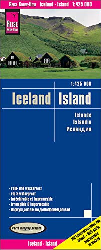 Islandia, mapa impermeable de carreteras. Escala 1:425.000. Reise Know-How.: reiß- und wasserfest (world mapping project)