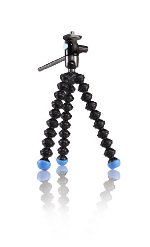 Joby Gorillapod Video - Trípode portátil para Smartphones (ABS, 360°), Color Negro y Azul Claro
