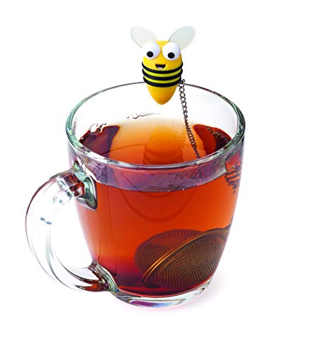 Joie Kitchen Gadgets 48222 Joie Bumble Bee Infusor Colador para té, plástico, amarillo