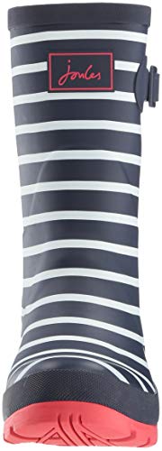 Joules Molly Welly, Botas de Agua para Mujer, Blau (French Navy Stripes Fnavstp), 40/41 EU