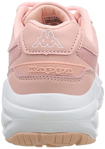 Kappa Krypton Unisex, Zapatillas para Correr de Carretera Adulto, 2110 Rosé White, 38 EU