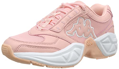 Kappa Krypton Unisex, Zapatillas para Correr de Carretera Adulto, 2110 Rosé White, 38 EU