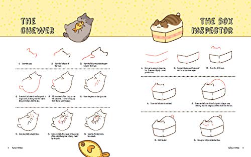 Kawaii Kitties: Learn How to Draw 75 Cats in All Their Glory (6) (Kawaii Doodle)