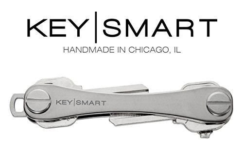 Key Smart KS067TIN keysm Tipo Bolsa Llavero, Titanio, S, Unisex Adulto, Gris