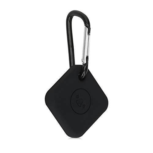 kwmobile Cubierta compatible con Tile Mate (2020) - Carcasa de silicona para buscador de llave en negro