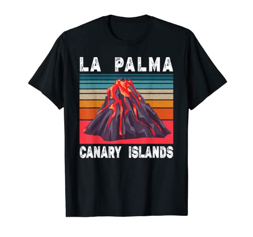 La Palma Volcán Erupción Islas Canarias Montaña Camiseta