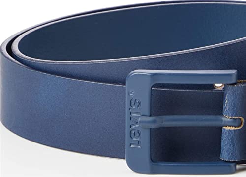 Levi's Free Metal cinturón, Azul Oscuro, 95 Unisex Adulto