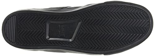 Levi's Turner 2.0, Sneakers Hombre, Full Black, 45 EU