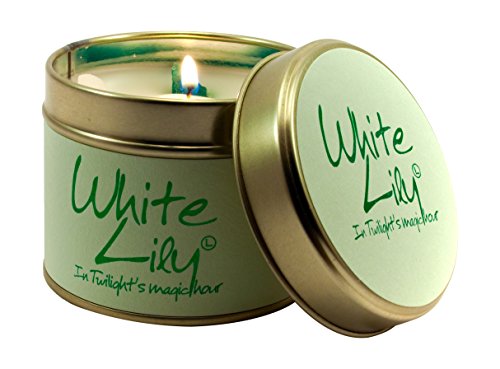 Lily Flame Scented Candle - White Lily